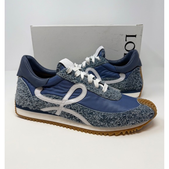 Loewe Flow Runner Raw Denim Sneaker Size 12 US 45 EU